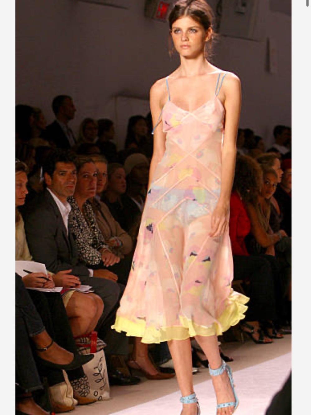 2004 Vintage BCBG MaxAzria 100% Silk Dress - Picture 7 of 7